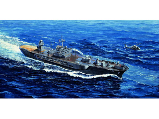 TR05717 Trumpeter 1/700 USS Blue Ridge LCC-19 2004 Plastic Model Kit [05717] Trumpeter