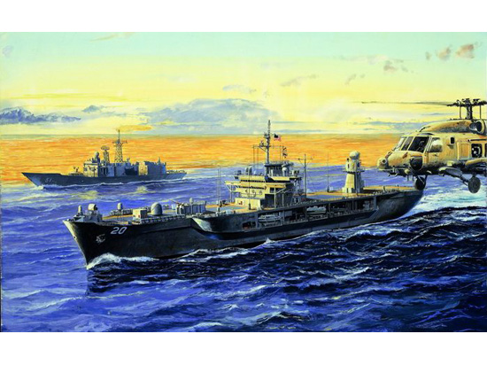 TR05718 Trumpeter 1/700 USS Mount Whitney LCC-20 2004 Trumpeter