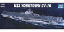 TR05729 Trumpeter 1/700 USS YORKTOWN CV-10 Plastic Model Kit [05729] Trumpeter