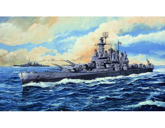 TR05735 Trumpeter 1/700 USS WASHINGTON BB-56