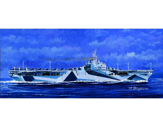 TR05736 Trumpeter 1/700 USS TICONDEROGA CV-14 Trumpeter