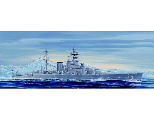 TR05741 Trumpeter 1/700 HMS HOOD 1931 Trumpeter