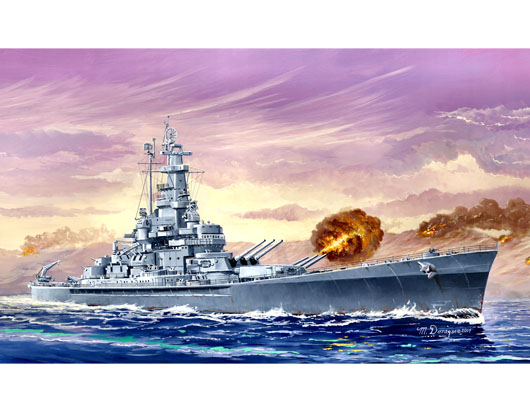 TR05761 Trumpeter 1/700 USS Massachusetts (BB-59)