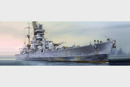 TR05767 Trumpeter 1/700 German cruiser Prinz Eugen 1945