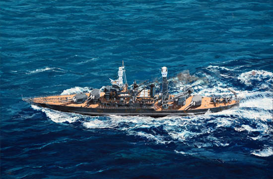 TR05771 Trumpeter 1/700 USS West Virginia BB-48 1941 Trumpeter