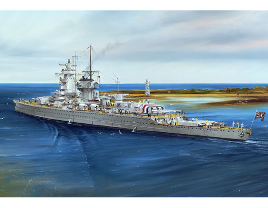 TR05773 Trumpeter 1/700 German Pocket Battleship(Panzer Schiff) Admiral Graf Spee 1937