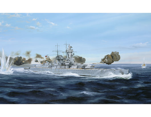 TR05774 Trumpeter 1/700 German Pocket Battleship(Panzer Schiff) Admiral Graf Spee 1939 Trumpeter
