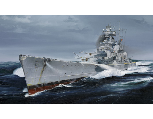 TR05775 Trumpeter 1/700 German Cruiser Admiral Hipper 1940