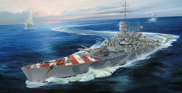 TR05777 Trumpeter 1/700 Italian Navy Battleship RN Roma 1943