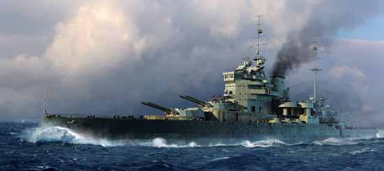 TR05796 Trumpeter 1/700 HMS Valiant 1939 Trumpeter