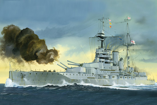 TR05797 Trumpeter 1/700 HMS Queen Elizabeth 1918 Plastic Model Kit [05797] Trumpeter