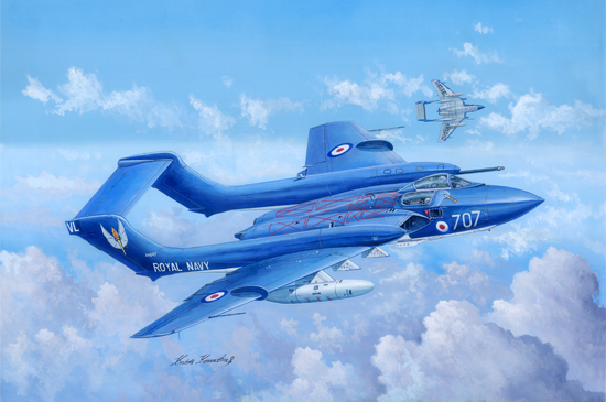 TR05808 Trumpeter 1/48 de Havilland DH.110 Sea Vixen Faw.2 Plastic Model Kit Trumpeter