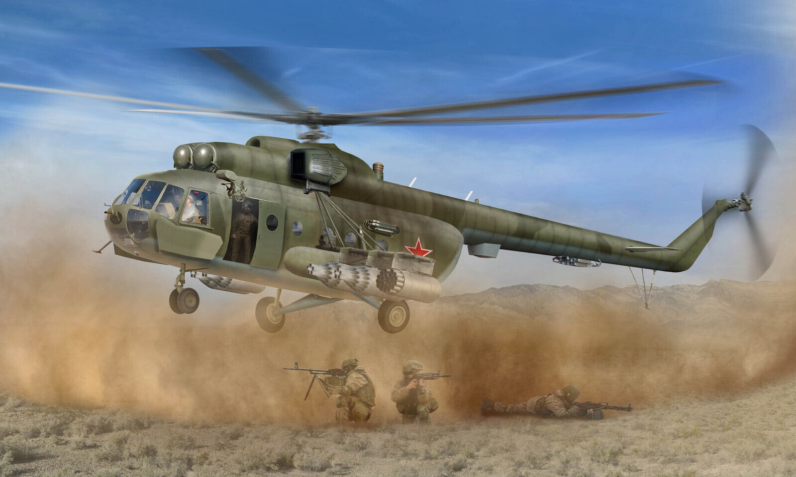 TR05815 Trumpeter 1/48 Mi-8 Hip Plastic Model Kit [05815] Trumpeter