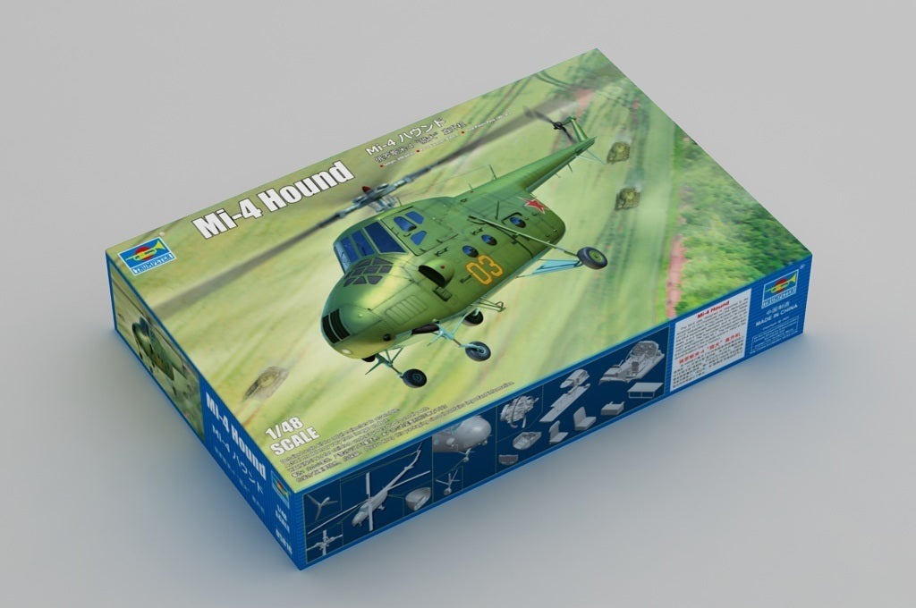 TR05816 Trumpeter 1/48 Mi-4 Hound Plastic Model Kit [05816] Trumpeter