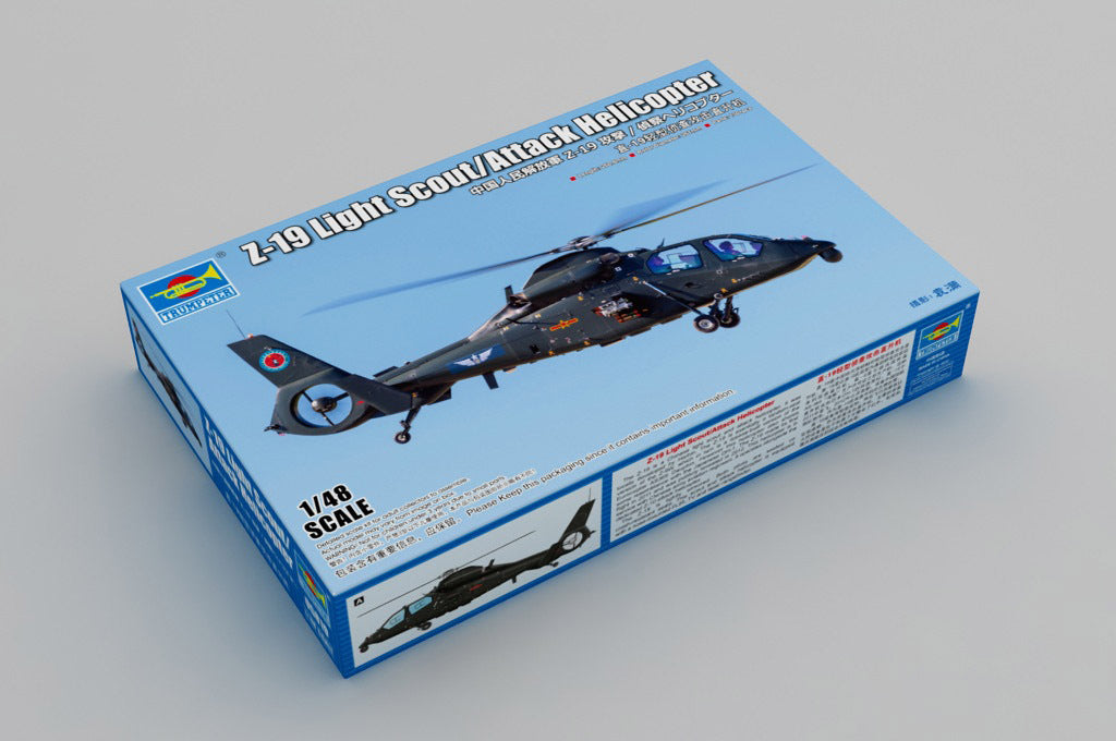 TR05819 Trumpeter 1/48 Z-19 Light Scout/Attack Helicopter Plastic Model Kit [05819] Trumpeter