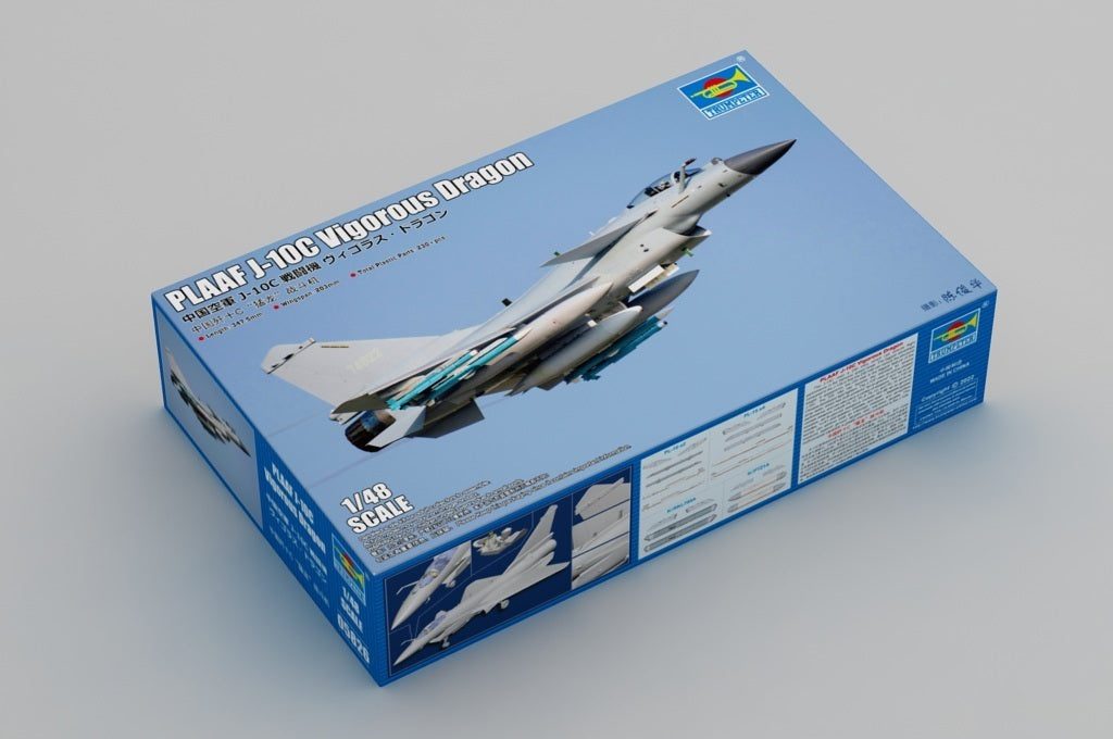 TR05826 Trumpeter 1/48 PLAAF J-10C Vigorous Dragon Plastic Model Kit [05826] Trumpeter