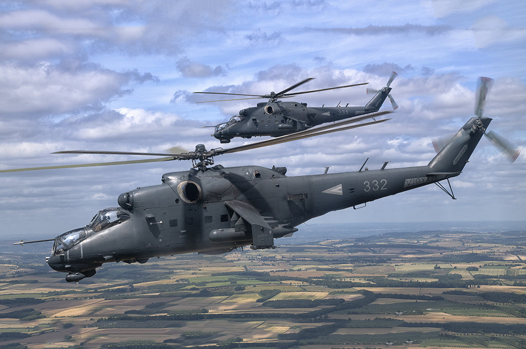 Trumpeter 1/48 Mi-24P Hind-F Plastic Model Kit TR05829