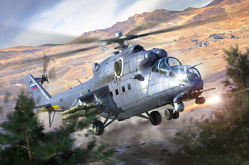 Trumpeter 1/48 Mi-35M Hind-E Plastic Model Kit [05830] TR05830