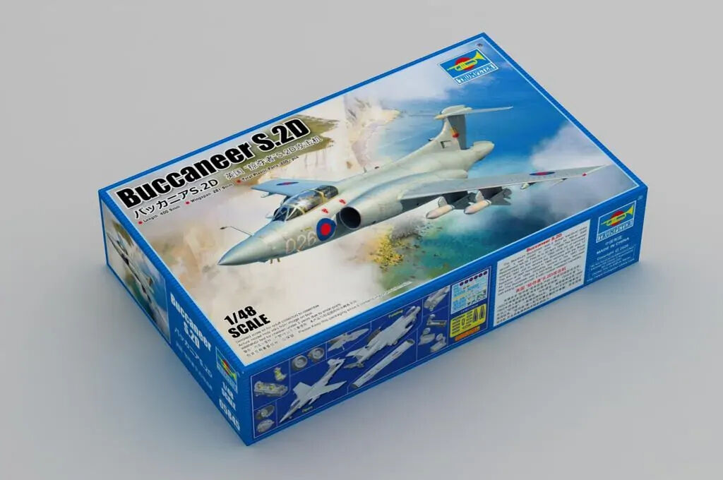 Trumpeter 1/48 Buccaneer S.2D Plastic Model Kit TR05845