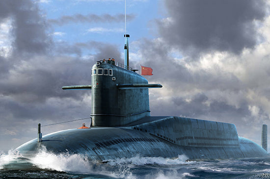 TR05910 Trumpeter 1/144 PLAN Type 092 Xia Class SSN Plastic Model Kit [05910] Trumpeter