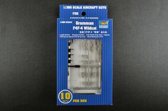 TR06202 Trumpeter 1/350 F4F4 Wildcat (10pcs./box) Trumpeter