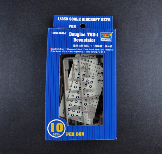 TR06203 Trumpeter 1/350 TBD1 Devastator (10pcs./box) Trumpeter