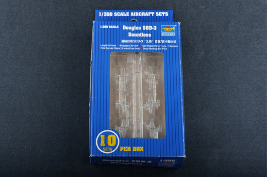TR06204 Trumpeter 1/350 SBD3 Dauntless (10pcs./box) Trumpeter