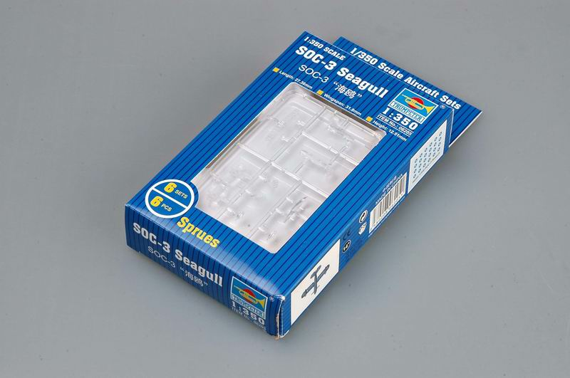TR06205 Trumpeter 1/350 SOC-3 Seagull scout plane (6pcs. per box) Trumpeter