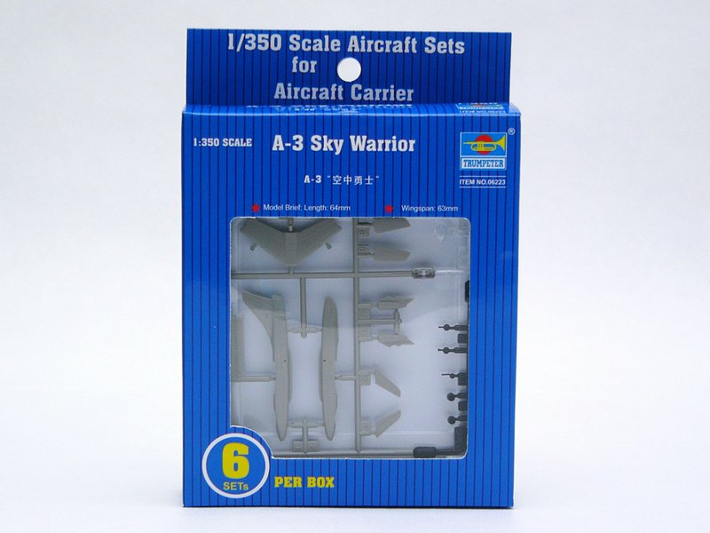 TR06223 Trumpeter 1/350 A-3D Sky Warrior (6pcs. per box) Trumpeter