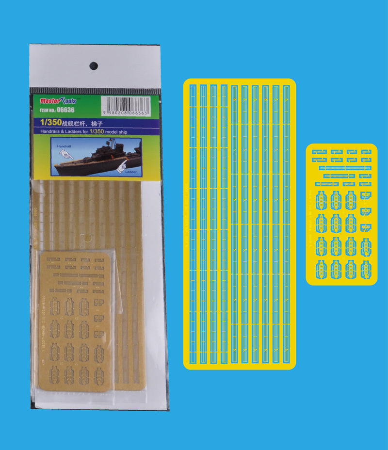 TR06636 Trumpeter 1/350 Handrails & Ladders for 1/350 model ship Trumpeter