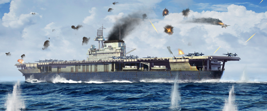TR06707 Trumpeter 1/700 USS Yorktown CV-5 Plastic Model Kit Trumpeter