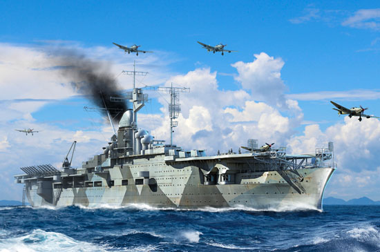 TR06709 Trumpeter 1/700 German Navy Aircraft Carrier DKM Graf Zeppelin Trumpeter