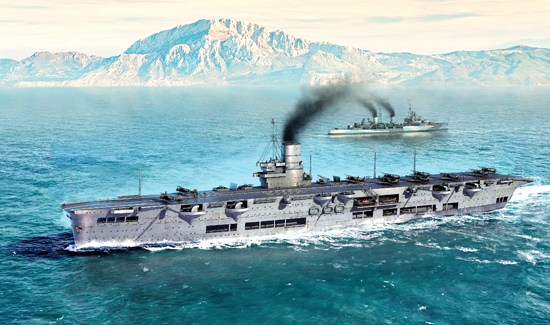 TR06713 Trumpeter 1/700 HMS Ark Royal 1939 Trumpeter