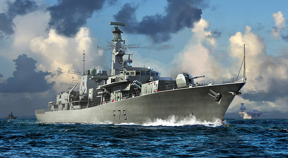 TR06719 Trumpeter 1/700 HMS TYPE 23 Frigate  Kent(F78) Plastic Model Kit Trumpeter