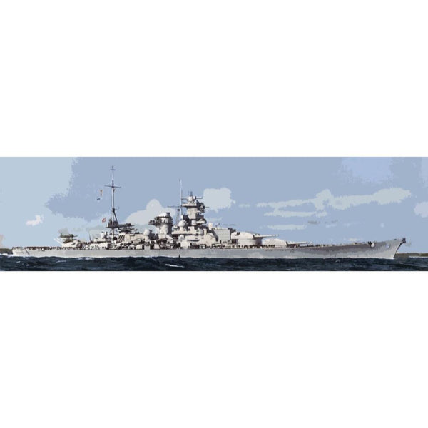 TR06737 Trumpeter 1/700 German Scharnhorst Battleship Plastic Model Kit