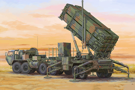 TR07157 Trumpeter 1/72 M983 HEMTT & M901 Launching Station of MIM-104F (PAC-3) Plastic Model Kit [07157] Trumpeter