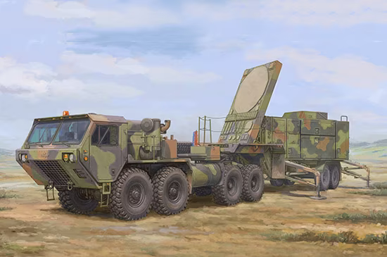 TR07159 Trumpeter 1/72 MPQ-53 C-Band Tracking Radar Plastic Model Kit [07159] Trumpeter