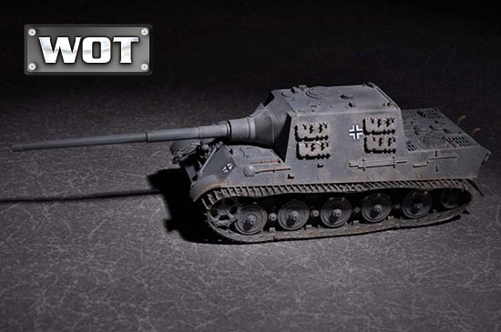 TR07165 Trumpeter 1/72 German JagdTiger with 128mm pal 44L-61 Plastic Model Kit