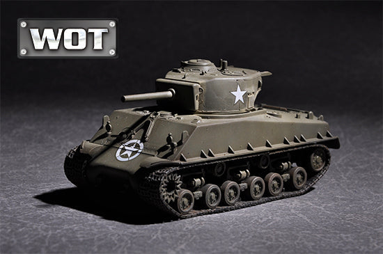 TR07168 Trumpeter 1/72 US M4A3E8 with 105mm M4 Plastic Model Kit Trumpeter