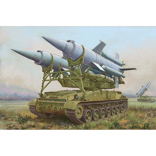 TR07178 Trumpeter 1/72 Soviet 2K11A TEL w/9M8M Missile "Krug-a"(SA-4 Ganef) Plastic Model Kit [07178] Trumpeter