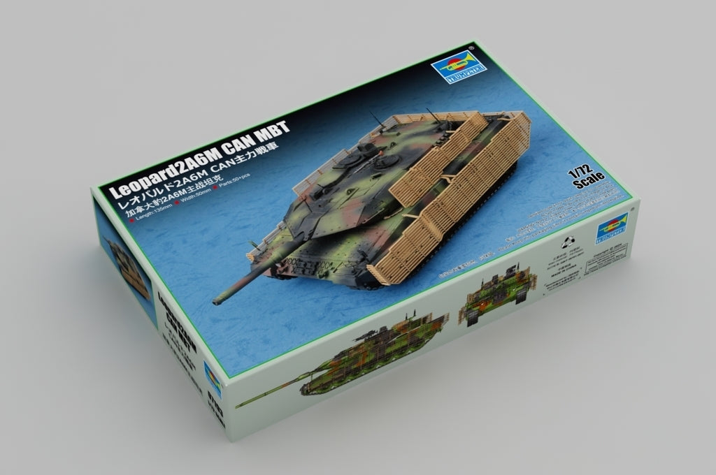 Trumpeter 1/72 Leopard2A6M CAN MBT Plastic Model Kit TR07193