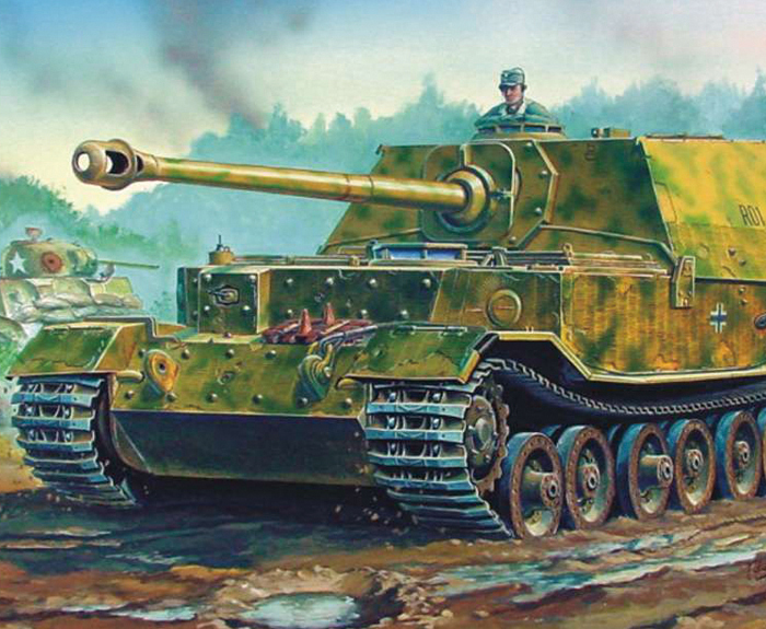 TR07204 Trumpeter 1/72 German Elephant Tank Trumpeter