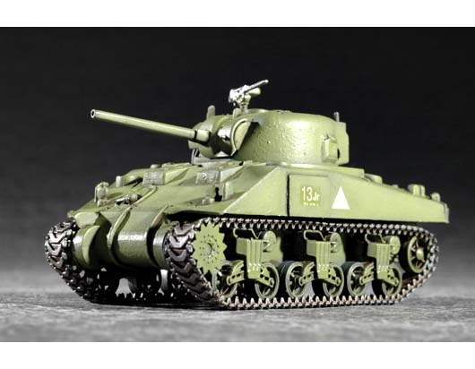 TR07223 Trumpeter 1/72 M4 (Mid) Tank Plastic Model Kit [07223]