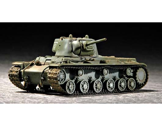 TR07233 Trumpeter 1/72 Russian KV-1 1942 Lightweight Cast Plastic Model Kit [07233] Trumpeter