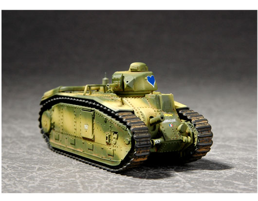 TR07263 Trumpeter 1/72 French Char B1Heavy Tank