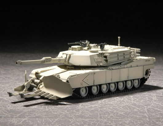 TR07277 Trumpeter 1/72 M1A1 with Mine Clearing Blade System Trumpeter