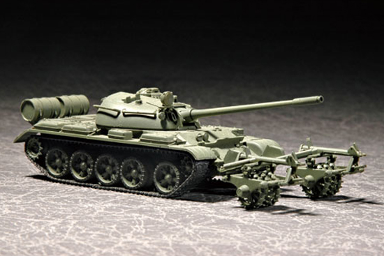 TR07283 Trumpeter 1/72 Russian T-55 with KMT-5