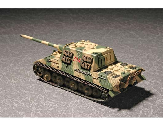 TR07294 Trumpeter 1/72 German Sd.Kfz 186 Jgdtiger (Porsche gear) w Zimmerit