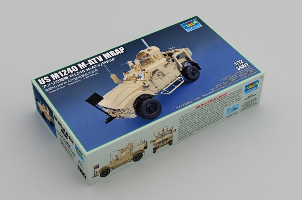 Trumpeter 1/72 US M1240 M-ATV MRAP Plastic Model Kit TR07413