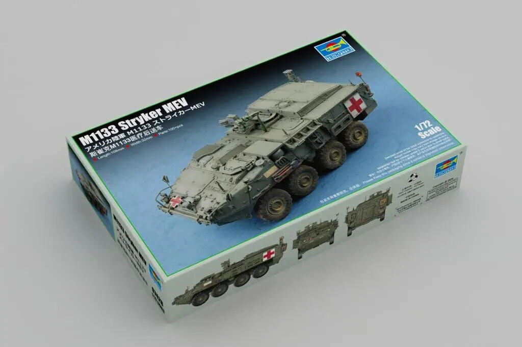 Trumpeter 1/72 M1133 Stryker MEV Plastic Model Kit TR07428